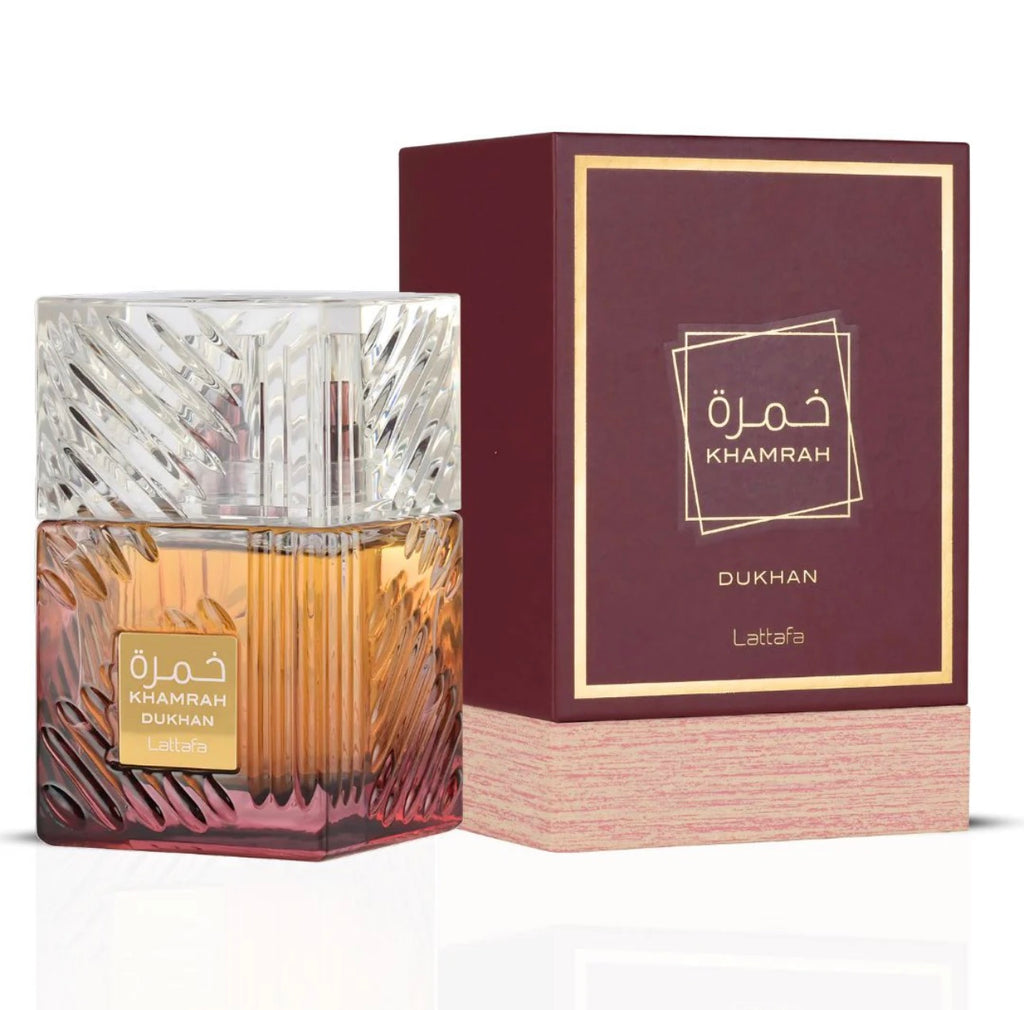 Khamrah Dukhan EDP Spray 100ML
(3.4 OZ) by Lattafa