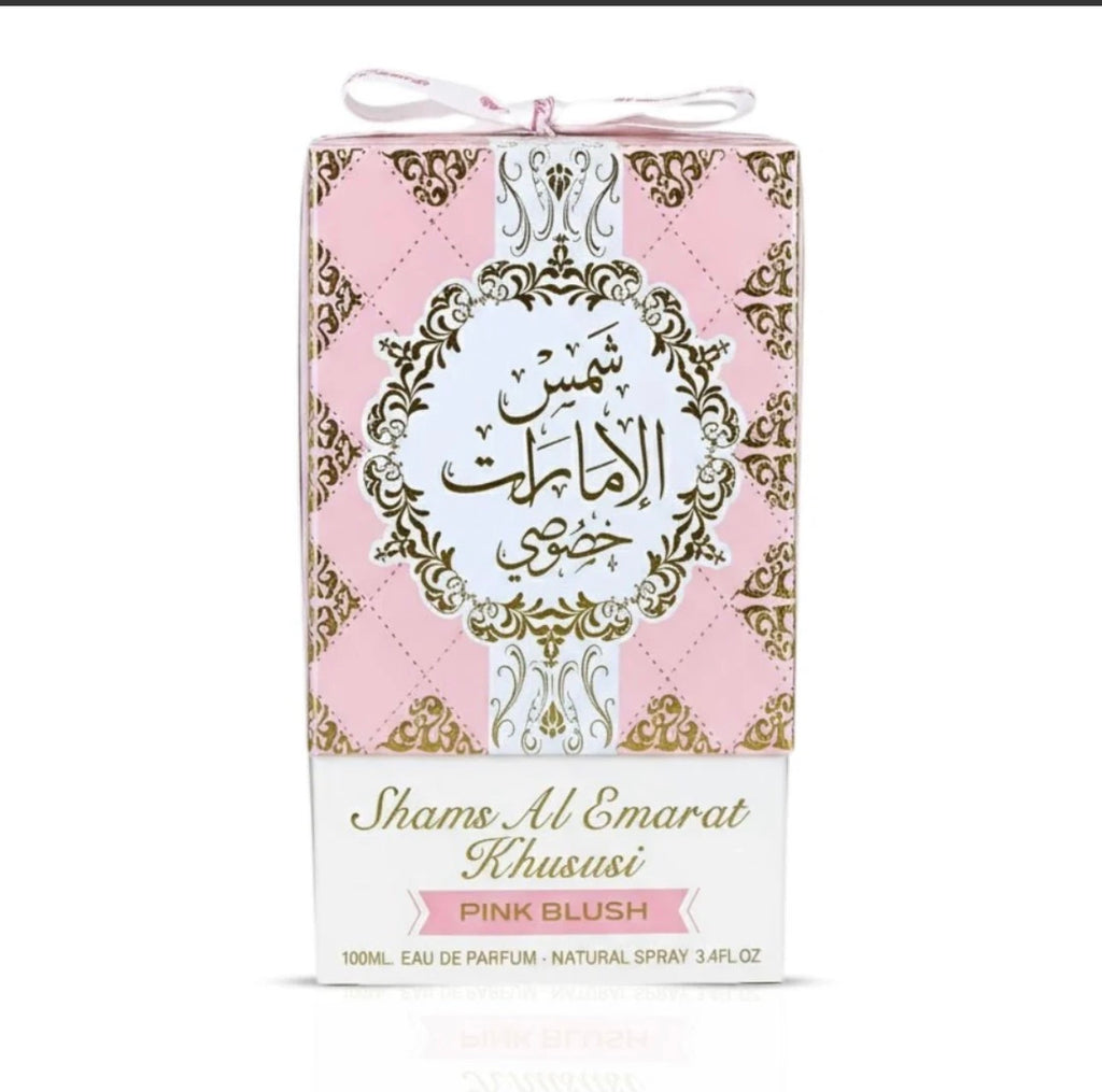 Pink Blush Shams Al Emarat Khususi Eau de Parfum Spray 100ml (3.4 oz) by Ard Al Zaafaran