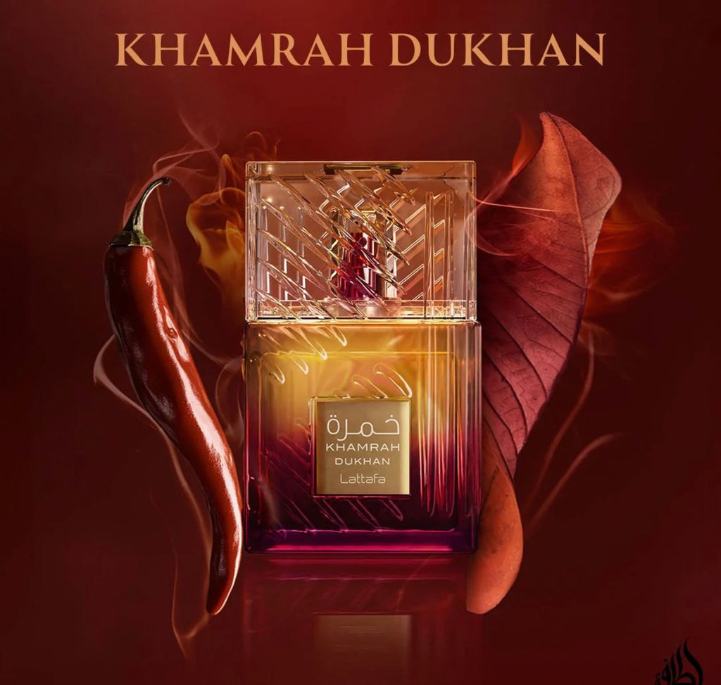 Khamrah Dukhan EDP Spray 100ML
(3.4 OZ) by Lattafa