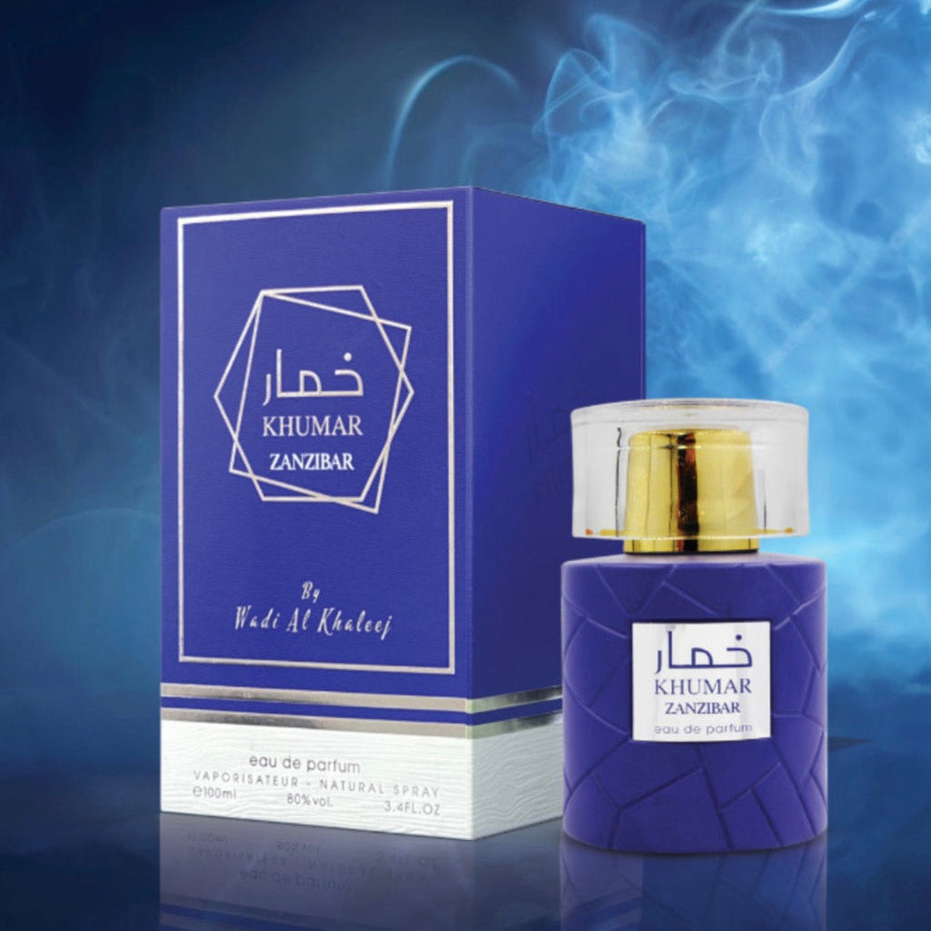 Khumar Zanzibar Fragrance Evoking Candlelit Spice Markets At Dusk With Island Winds And Ember Scent