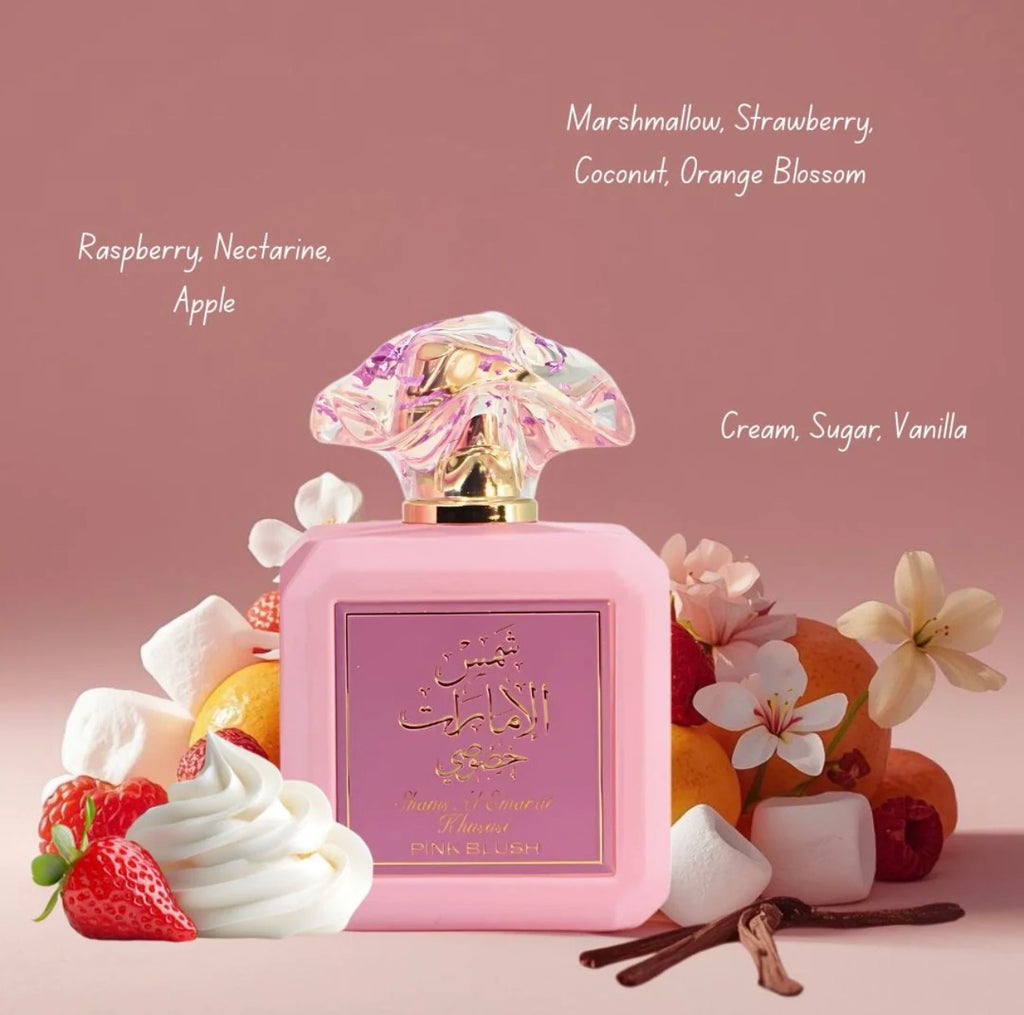 Pink Blush Shams Al Emarat Khususi Eau de Parfum Spray 100ml (3.4 oz) by Ard Al Zaafaran