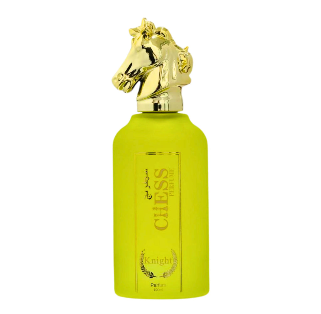 Chess Knight 100ml Unisex Eau De Parfum EDP Vibrant Fresh Citrus Mint Black Currant Apricot Basil