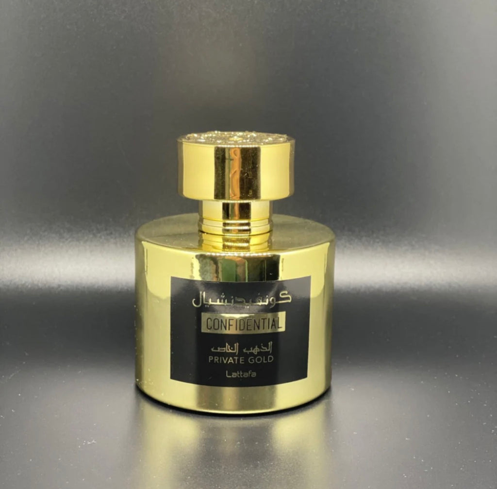 Confdential Private Gold EDP -
100ML (3.4oz) by Lattafa