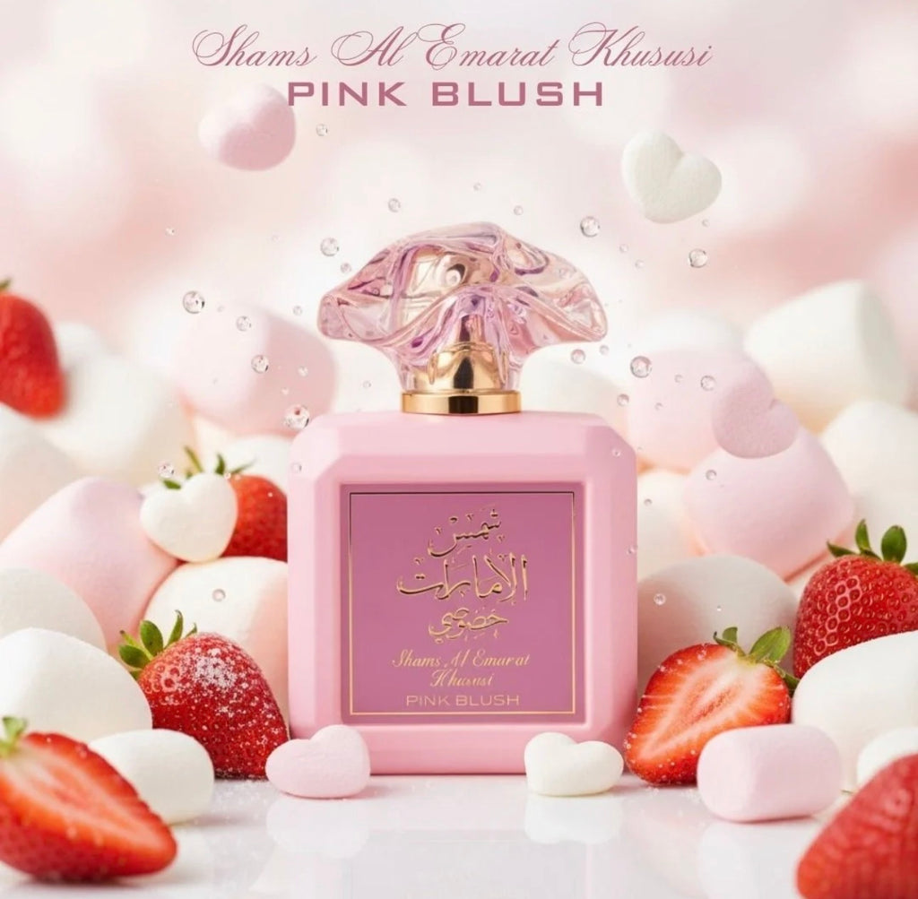 Pink Blush Shams Al Emarat Khususi Eau de Parfum Spray 100ml (3.4 oz) by Ard Al Zaafaran