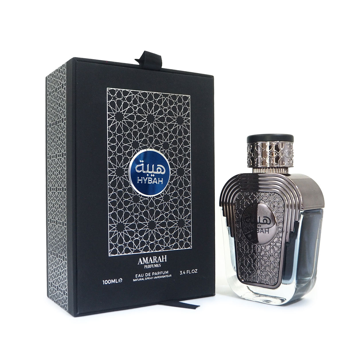 Hybah By Almas Perfumes 100ml EDP For Men Spicy Woody Oriental Fragrance With Cardamom Pepper Vanilla Tonka
