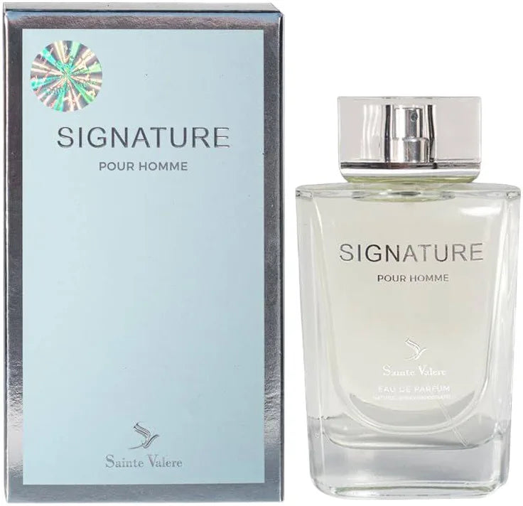 Signature Pour Homme Eau De Parfum By Sainte Valere Almas Perfumes 100ml Made In Saudi Arabia