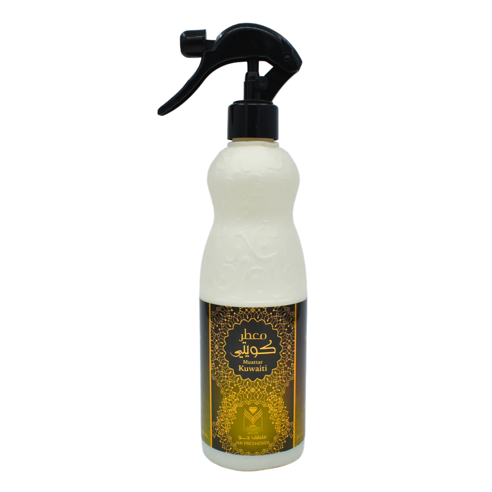 Kuwaiti Air Freshener 480ml Oriental Bouquet Luxury Fragrance With White Flowers Patchouli Saffron Oud