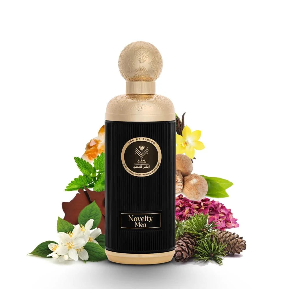 Novelty Men 200ML 6.8FL OZ EDP Oriental Perfume With Vanilla Musk And Dried Fruits