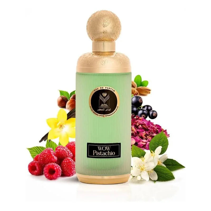 Wow Pistachio Eau De Parfum 200ml Six Point Eight Fl Oz Premium Fragrance For Everyday Wear Long Lasting