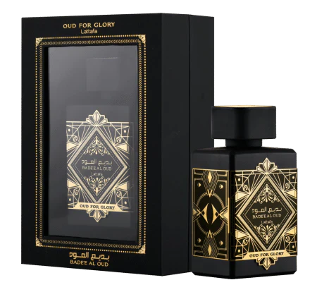 Lattafa Badee Al Oud Oud For Glory EDP 100ml 3.4 Fl Oz Luxury Oud Perfume For Evening Wear