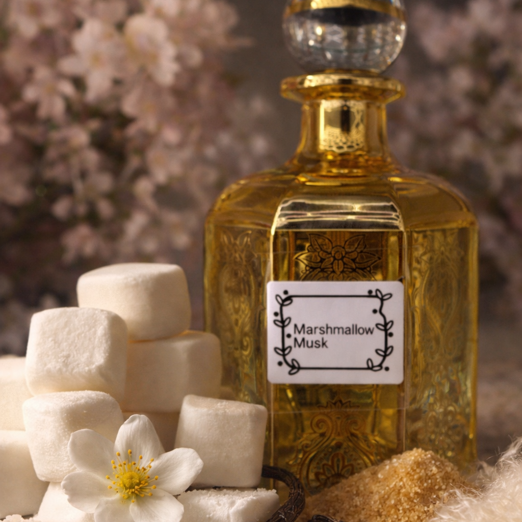 Marshmallow Musk – Sweet Vanilla Musk oil or spray