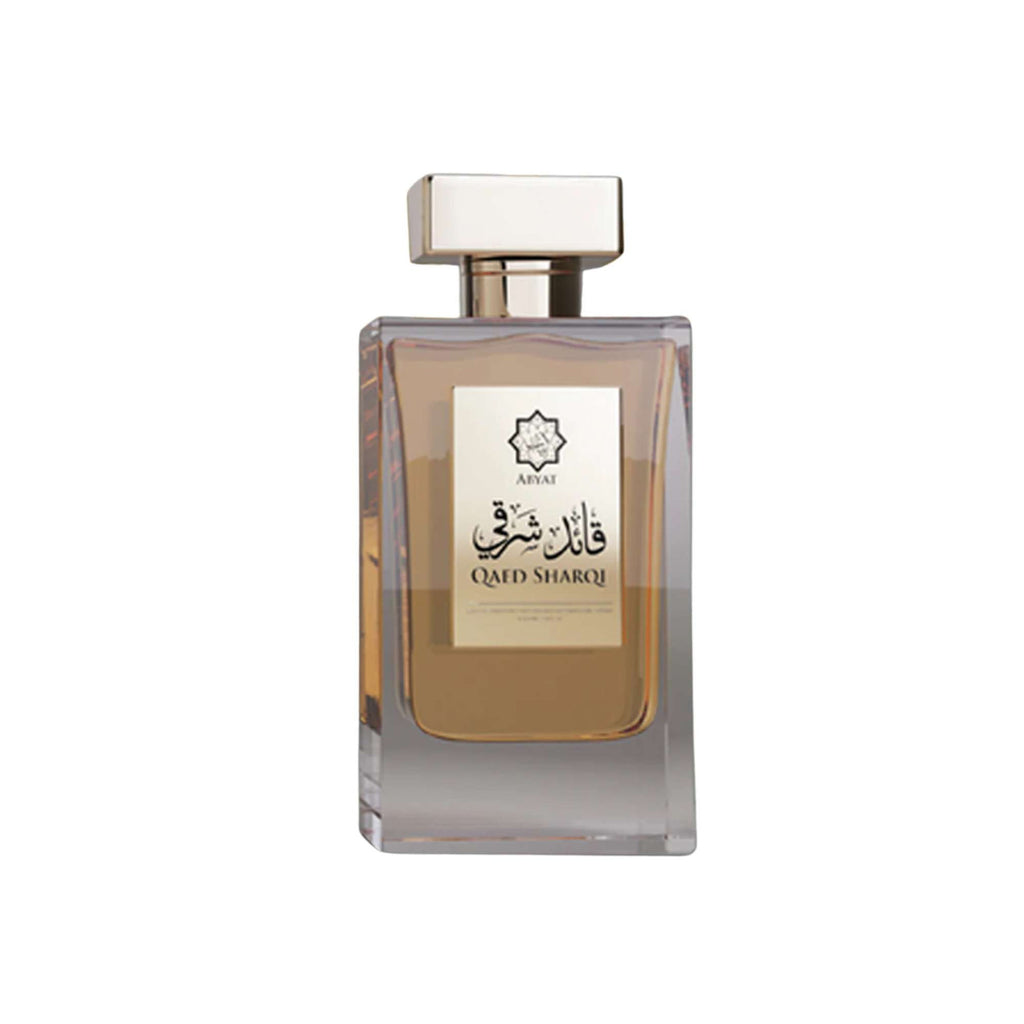 Abyat Qaed Sharqi 100ml 3.4FL Oz Eau de Parfum for Men Oud Leather Amber Spiced Fragrance
