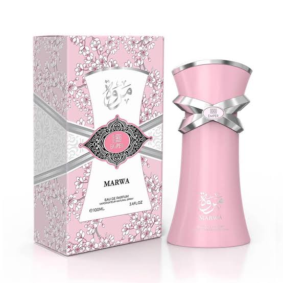 Marwa Eau De Parfum 100 Ml 3.4 Fl Oz Edp Perfume With Sun Kissed Bright Opening Of Red Fruits And Tangerine